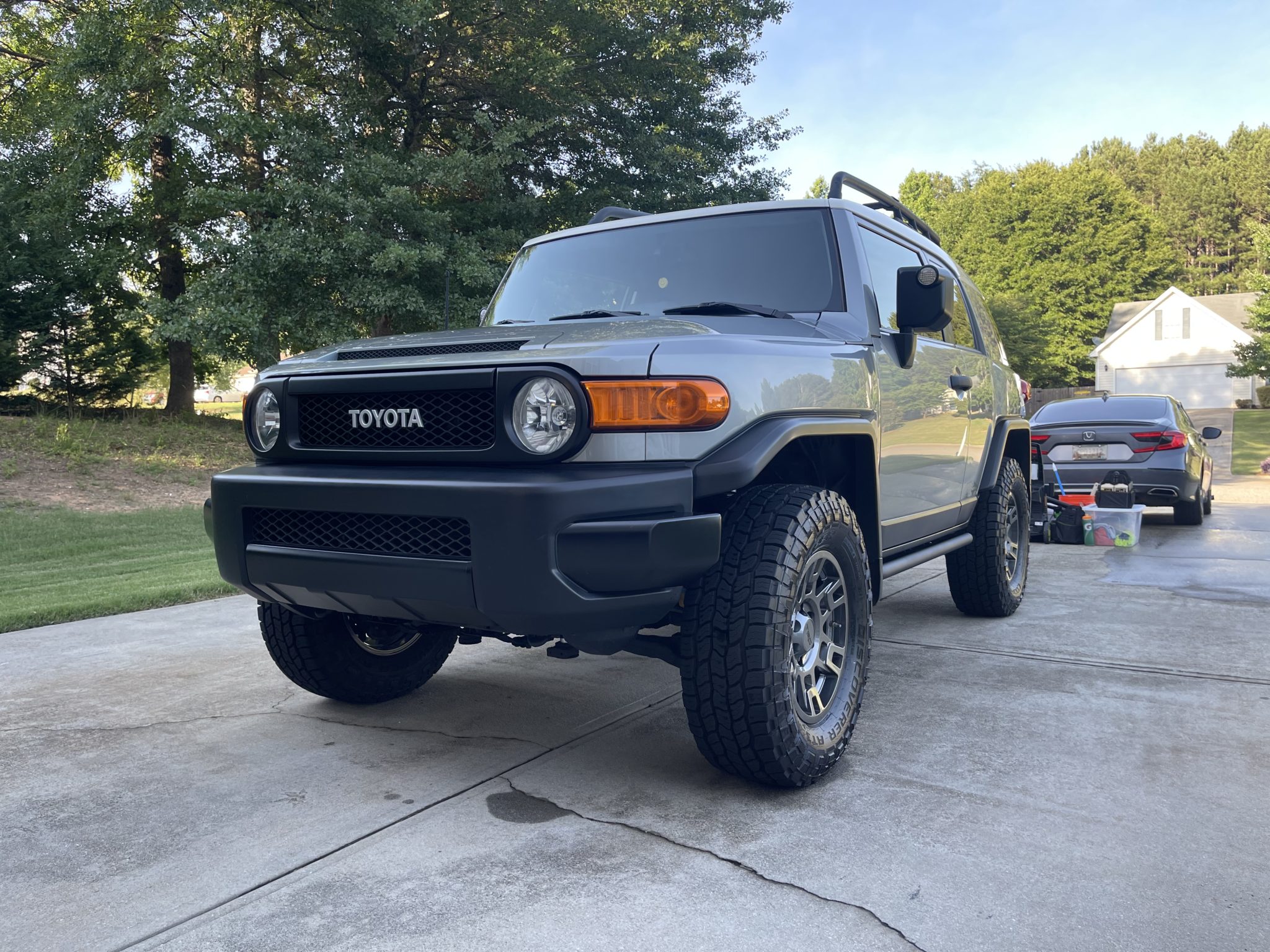 2008 Toyota FJ In for a Interior/Exterior detail