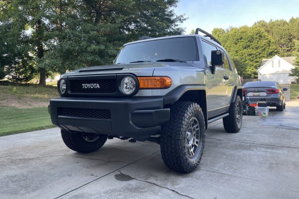 2008 Toyota FJ In for a Interior/Exterior detail